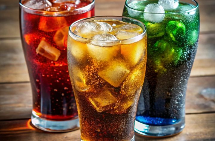fizzy carbonated drinks